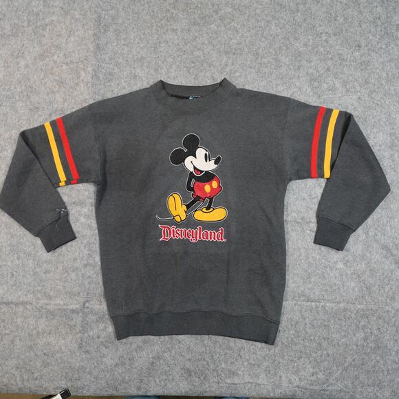 Vintage Disneyland Sweatshirt Womens Extra Large Unisex 80s Mickey Retro USA - Picture 1 of 10